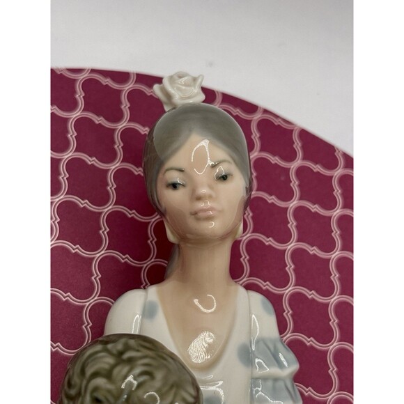 LLADRO Gypsies 9" Tall Pinwheels Figurine 4993 Glossy Mother Son RETIRED MINT - Picture 11 of 17